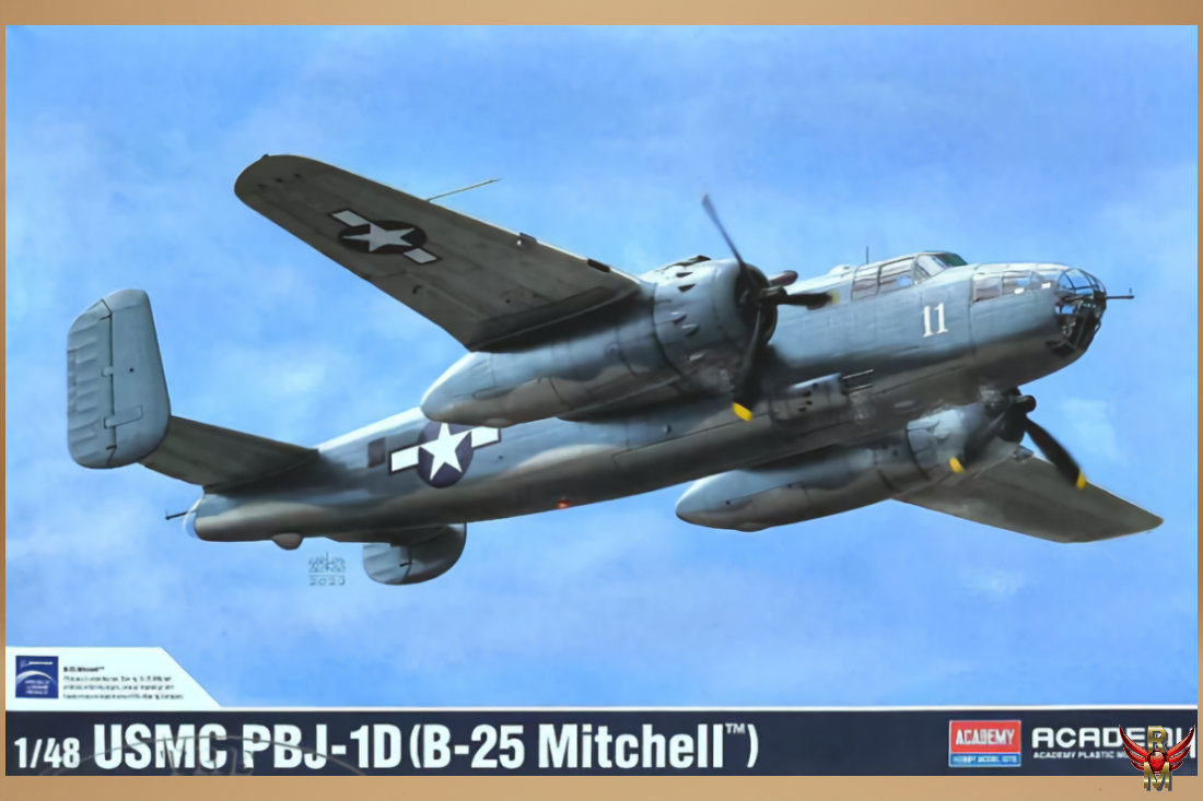 Academy 1/48 USMC PBJ-1D B-25 Mitchell