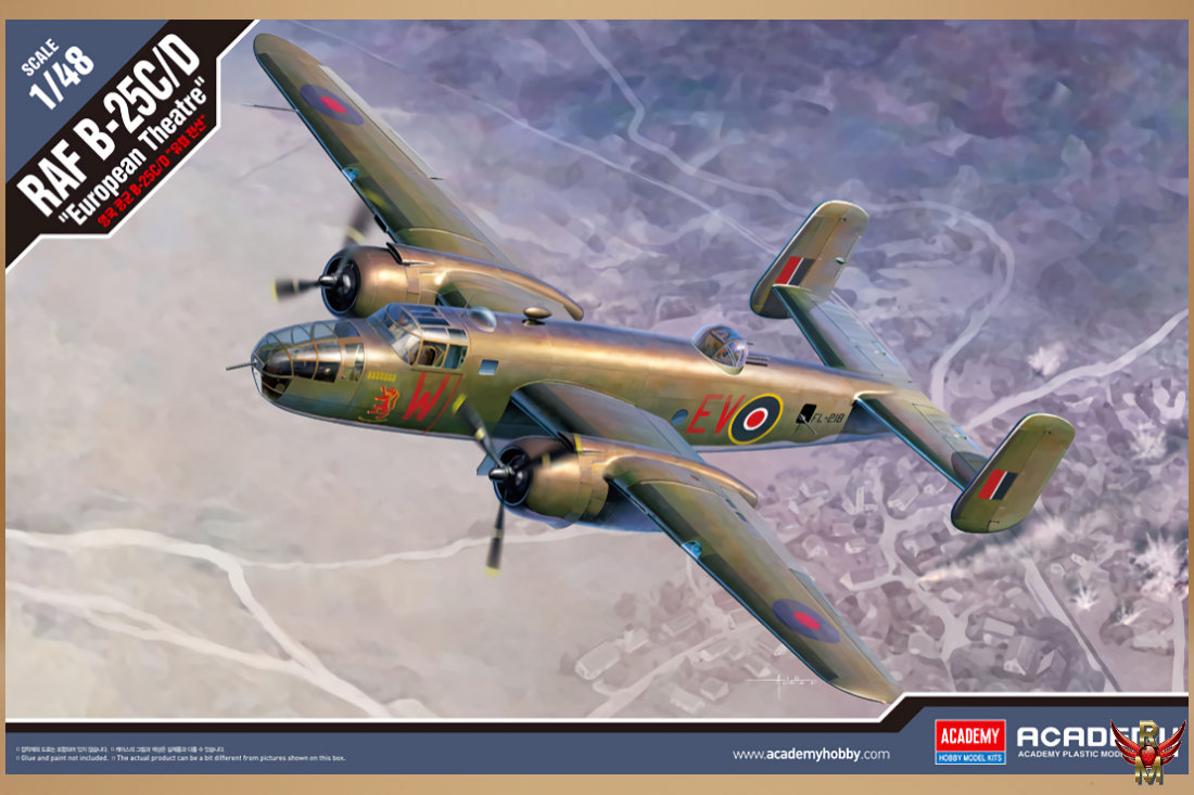 Academy 1/48 RAF B-25C/D European Theatre