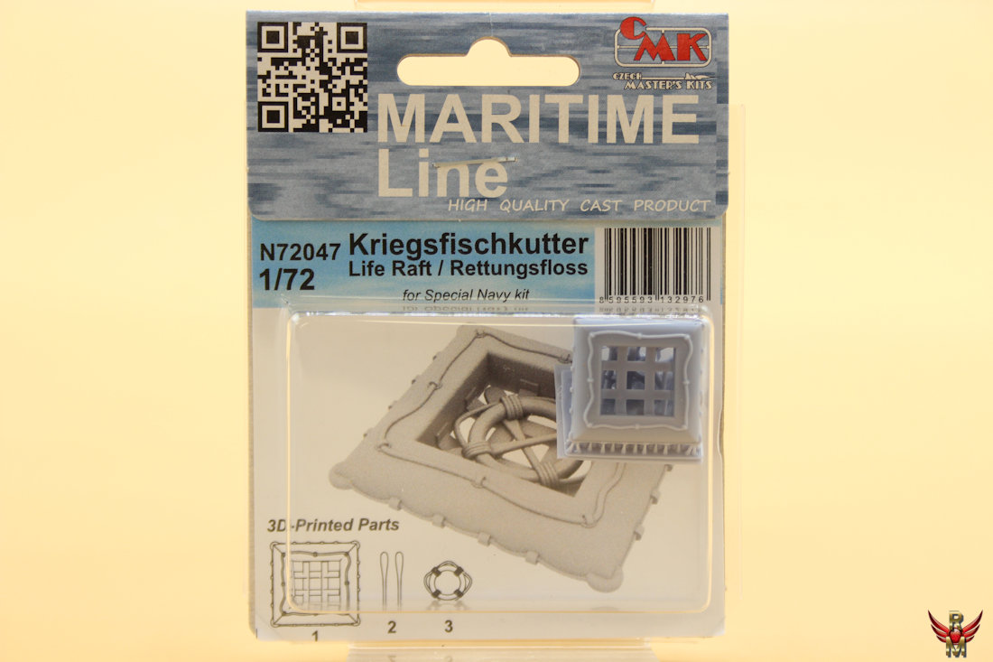 CMK 1/72 Kriegsfischkutter Life Raft / Rettungsfloss