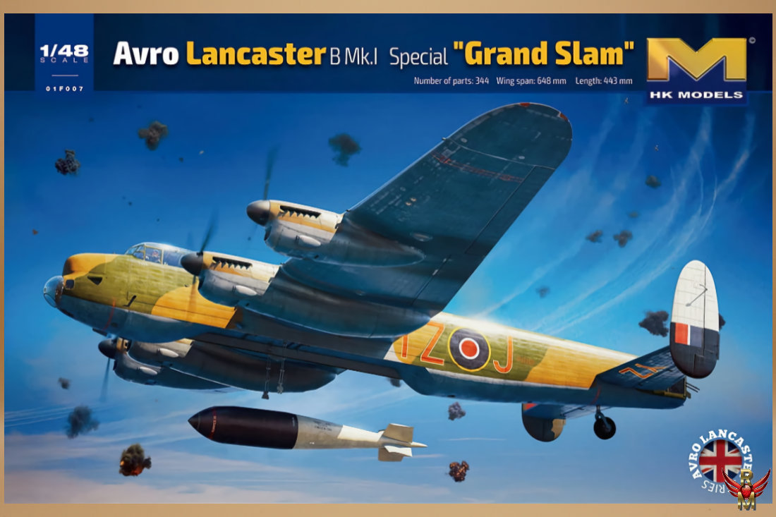 HK Models 1/48 Avro Lancaster B Mk I Special Grand Slam