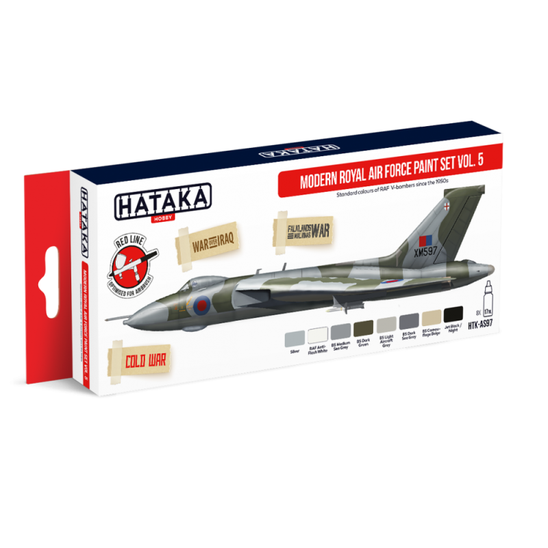 HATAKA AS97 Modern Royal Air Force paint set Vol 5