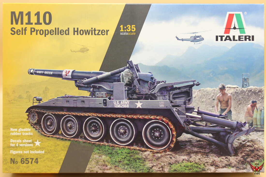 Italeri 1/35 M110 Self Propelled Howitzer