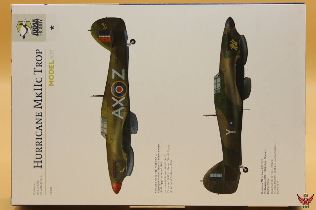 Arma Hobby 1/72 Hurricane Mk II c Trop