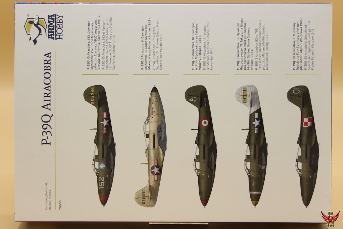 Arma Hobby 1/72 P-39Q Airacobra