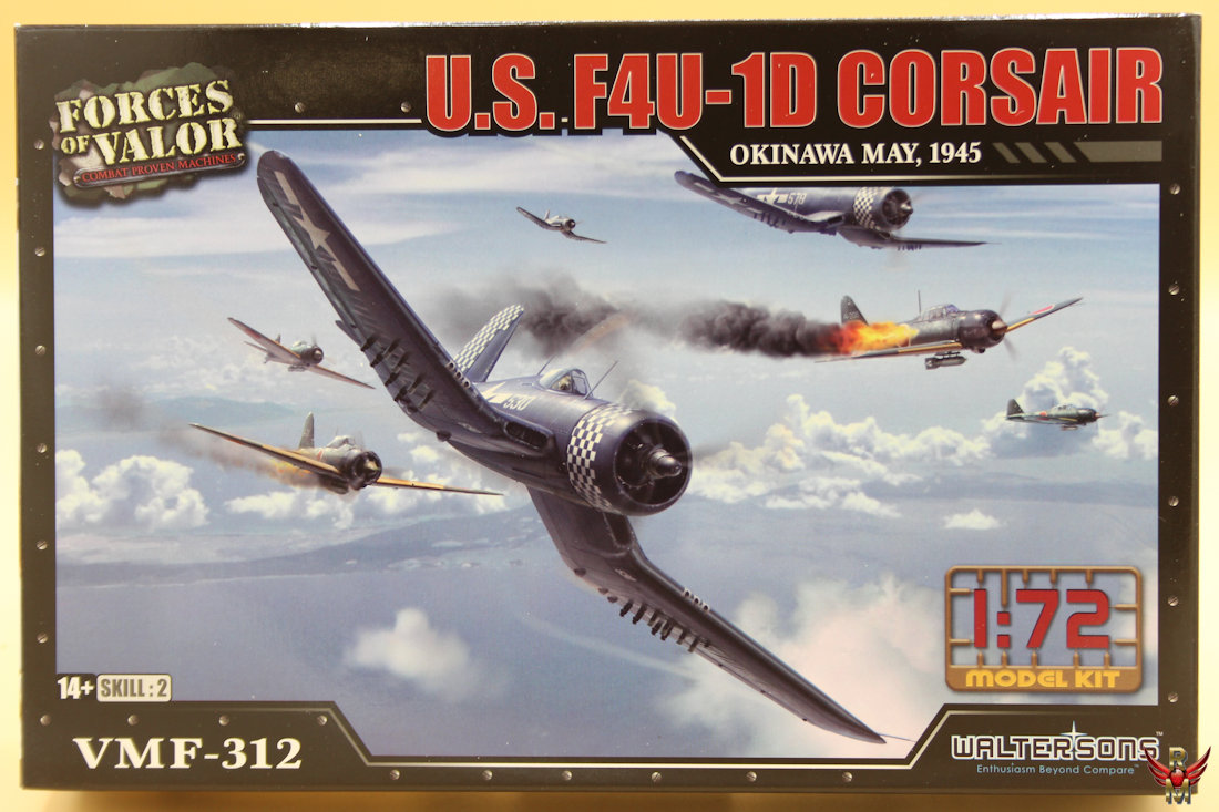Forces of Valor 1/72 US F4U-1D Corsair Okinawa May 1945