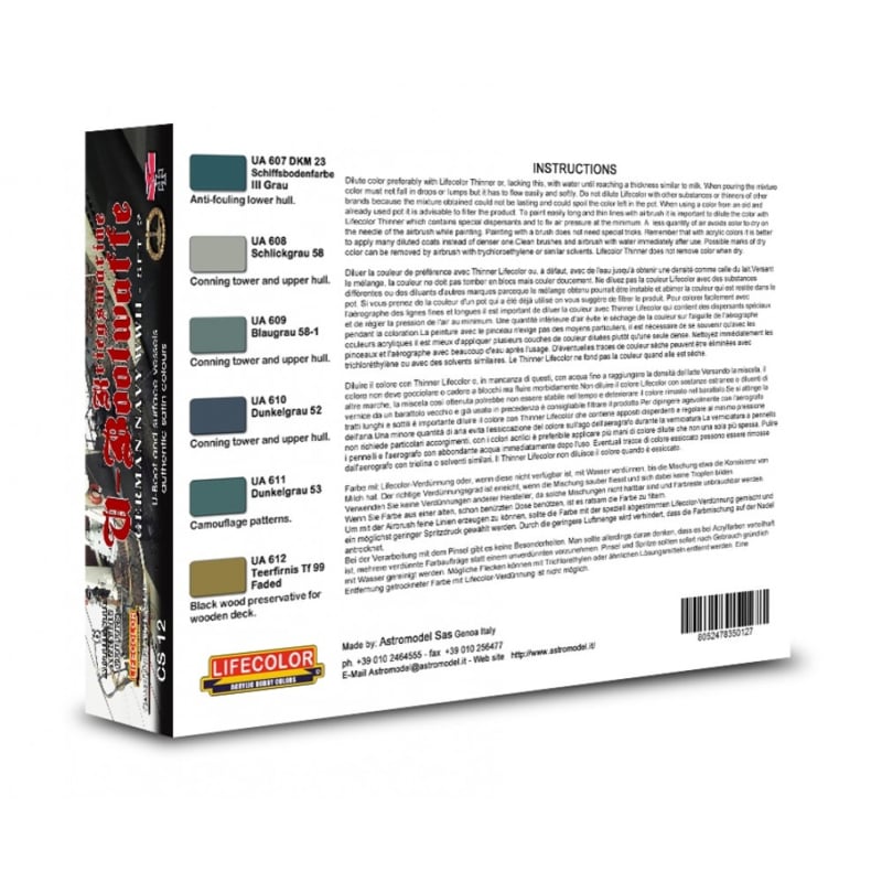 LIFECOLOR CS12 German WWII Kriegsmarine Set 2