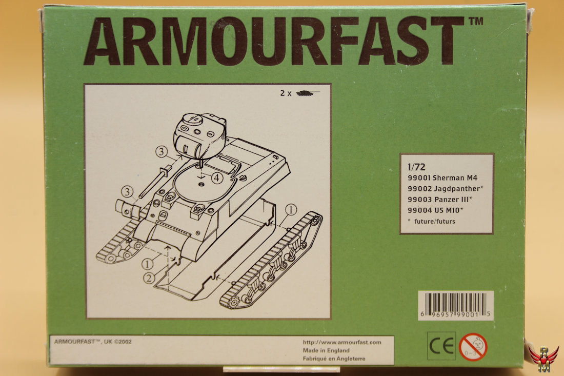 Armourfast™ 1/72 Sherman M4