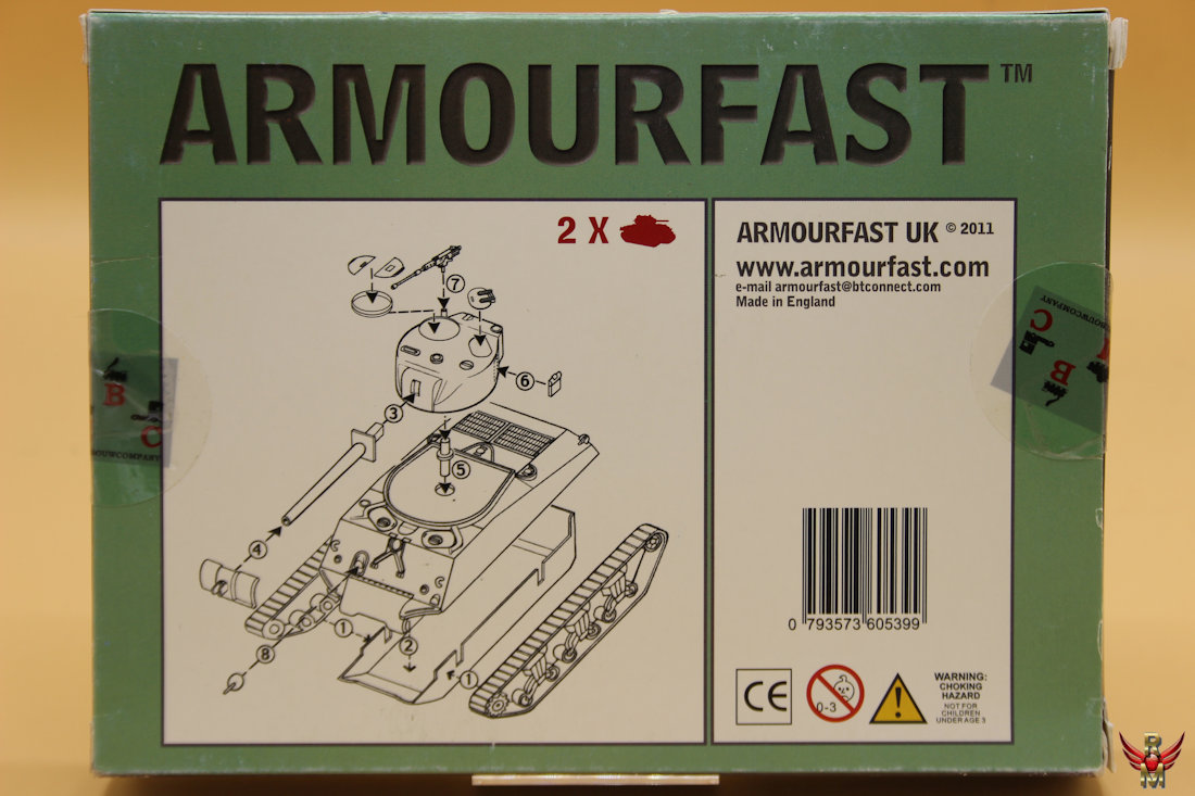 Armourfast™ 1/72 M4A3 Sherman 75mm