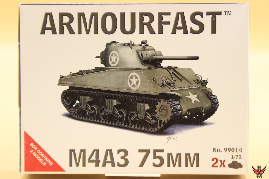 Armourfast™ 1/72 M4A3 Sherman 75mm
