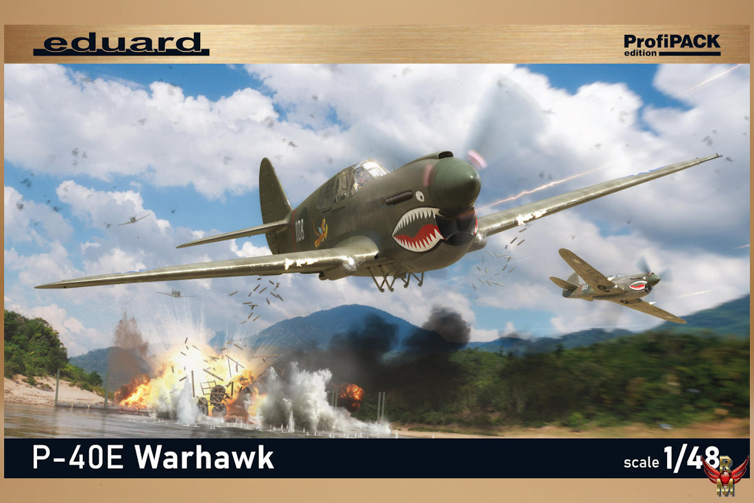 Eduard 1/48 P-40E Warhawk ProfiPack