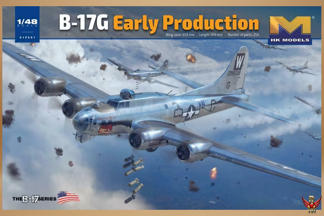 HK Models 1/48 B-17G Early Production