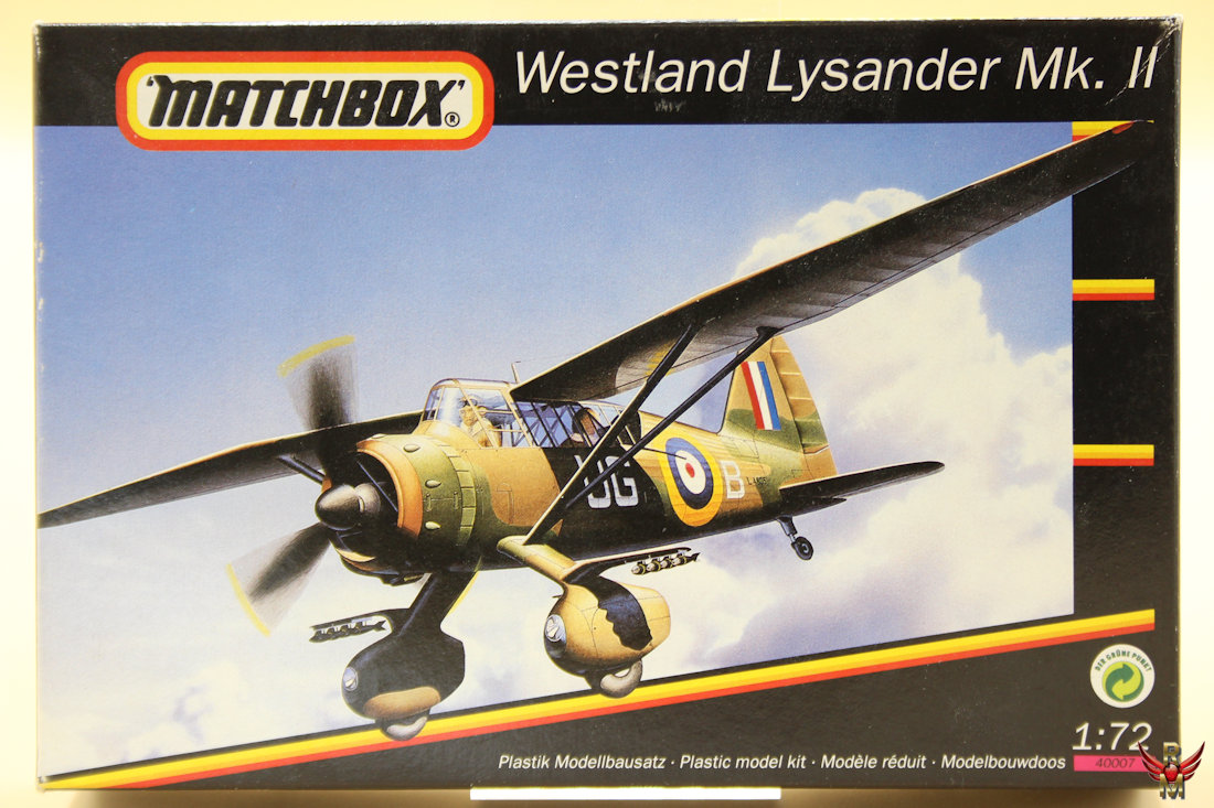 Matchbox 1/72 Westland Lysander Mk II