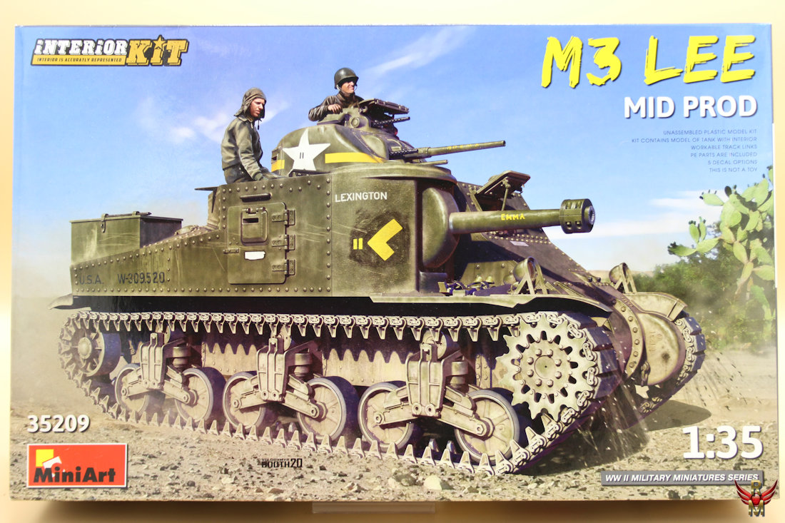 MiniArt 1/35 M3 Lee Mid Prod Interior Kit