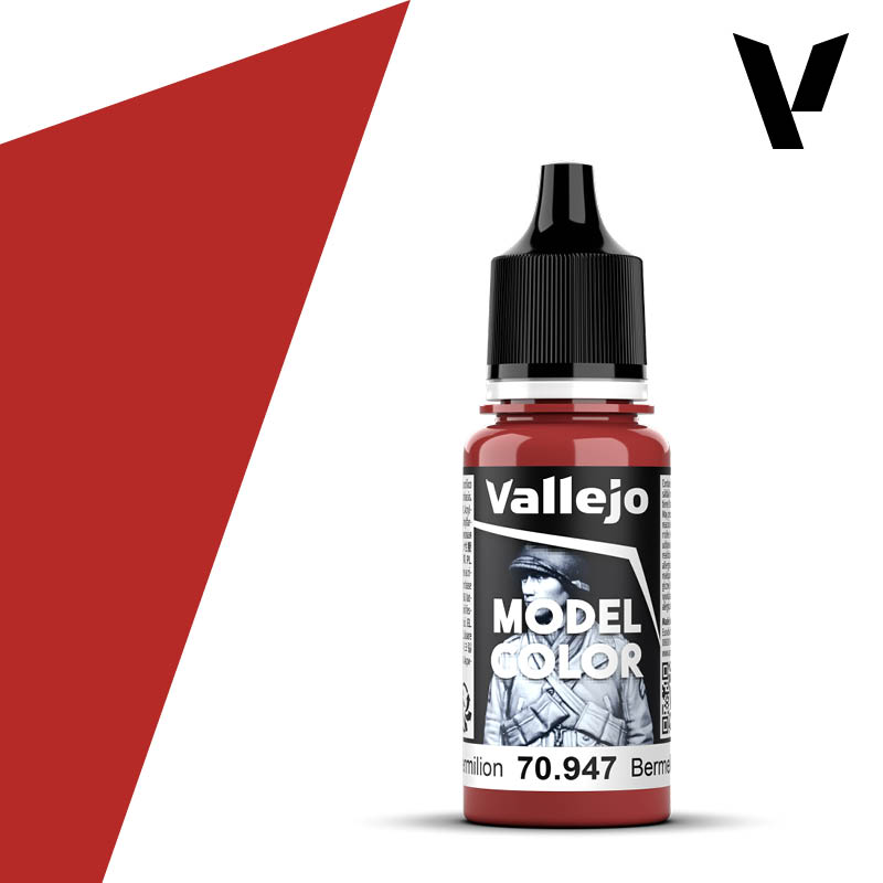 Vallejo Model Color 38 Dark Vermillion