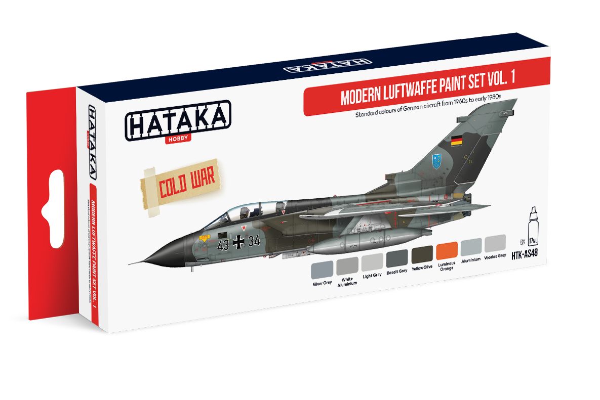 HATAKA AS48 Modern Luftwaffe paint set Vol 1