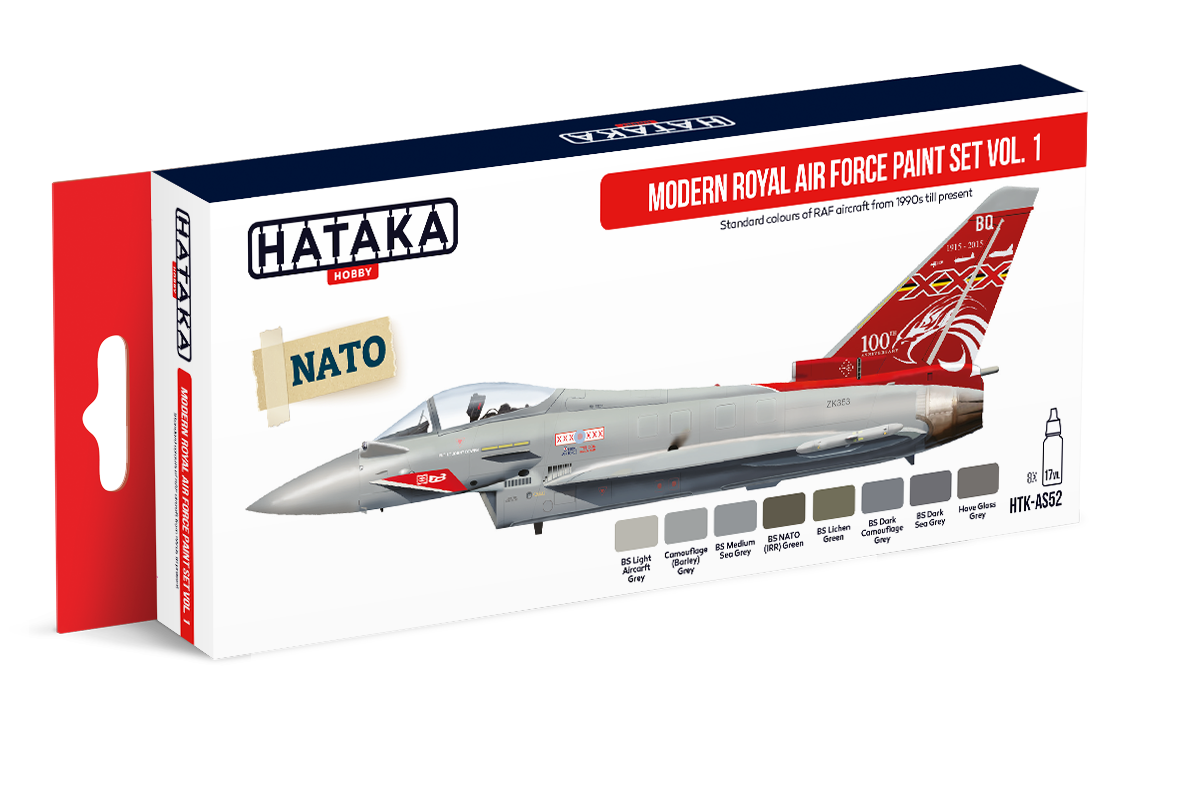 HATAKA AS52 Modern Royal Air Force paint set Vol 1