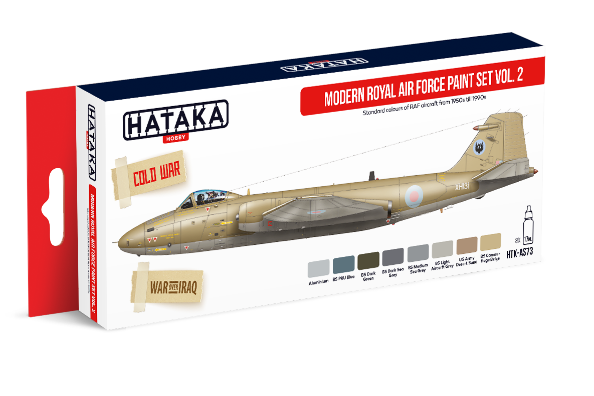 HATAKA AS73 Modern Royal Air Force paint set Vol 2