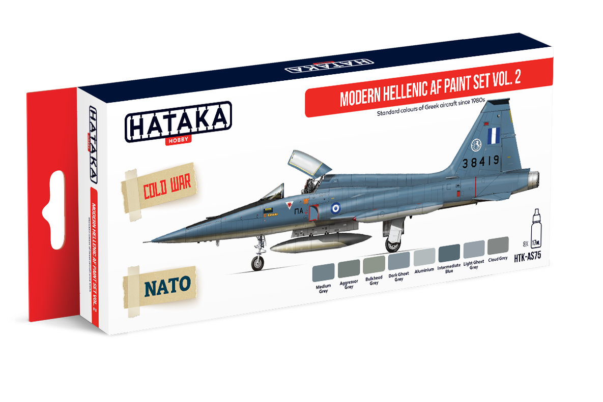 HATAKA AS75 Modern Hellenic AF paint set Vol 2