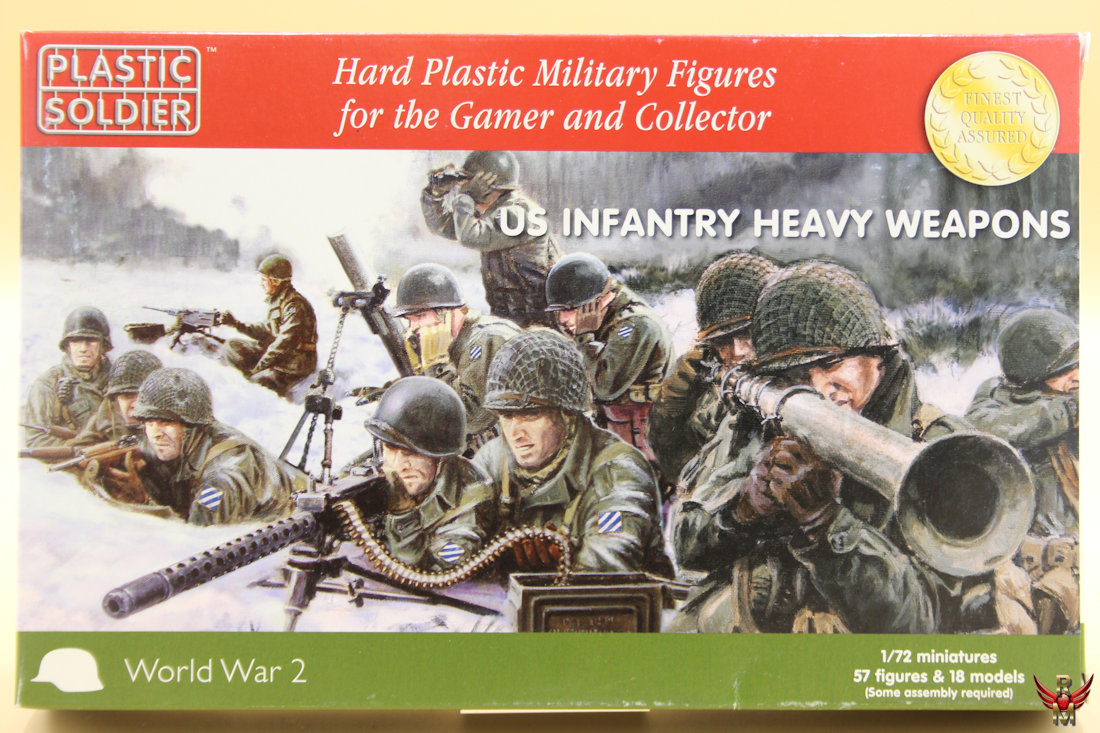 Plastic Soldier 1/72 US Infantry Heavy Weapons