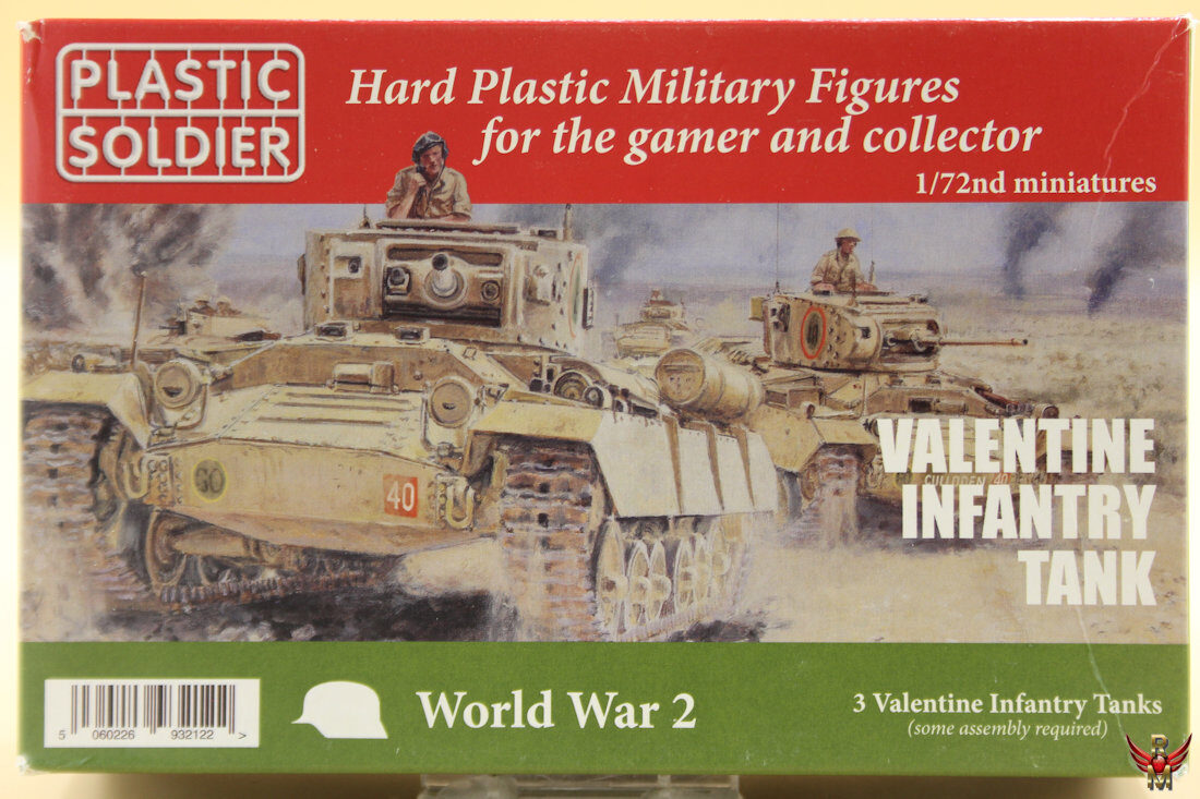 Plastic Soldier 1/72 Valentine Infantry Tank