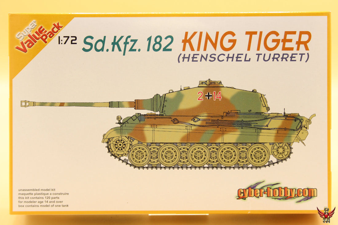 Dragon Cyberhobby 7511 Sd Kfz 182 King Tiger Henschel Turret
