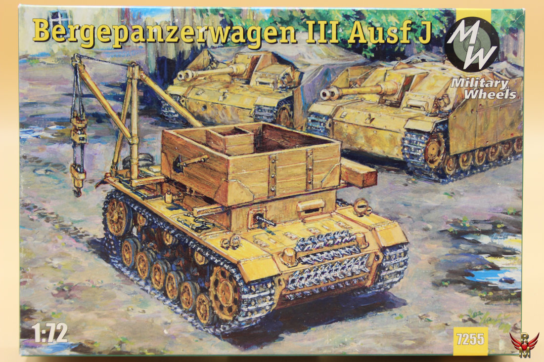 Military Wheels 1/72 Bergepanzerwagen III Ausf J