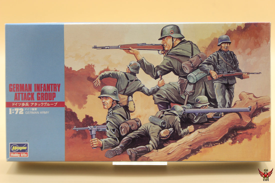 Hasegawa 1/72 German Infantry Attack Group
