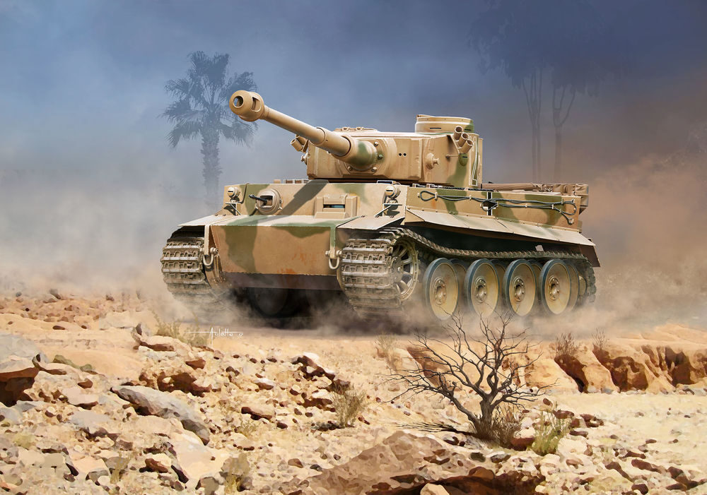 Revell 1/72 Pz Kpfw VI Tiger Ausf H