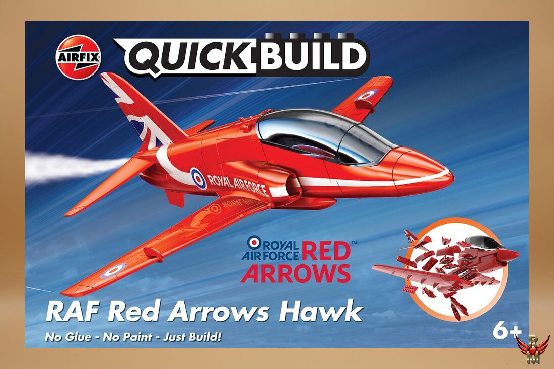 Airfix Quick Build RAF Red Arrows Hawk