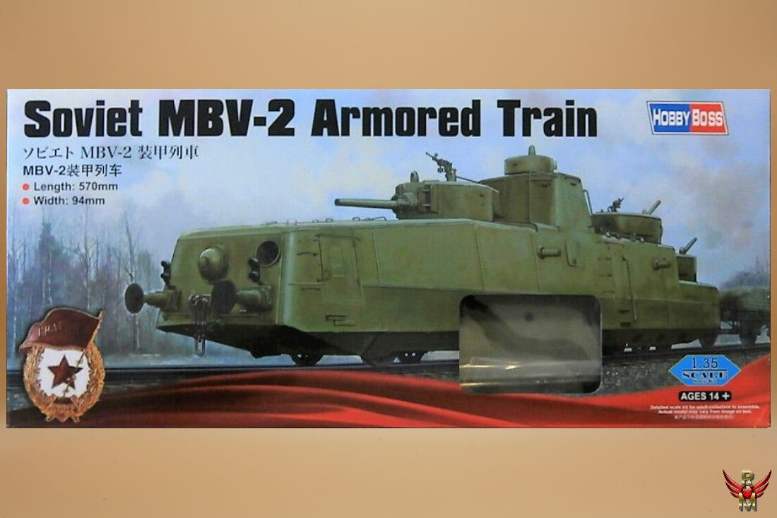 HobbyBoss 1/35 Soviet MBV-2 Armored Train