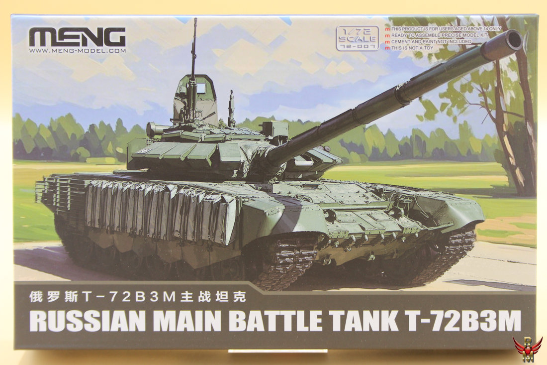 Meng 1/72 Russian Main BattleTank T-72B3M