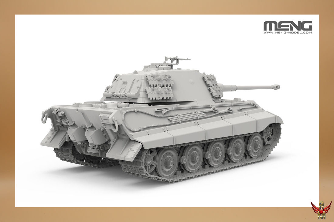 Meng 1/72 German Heavy Tank Sd Kfz 182 King Tiger (Porsche Turret)