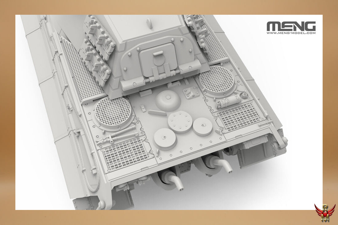 Meng 1/72 German Heavy Tank Sd Kfz 182 King Tiger (Porsche Turret)