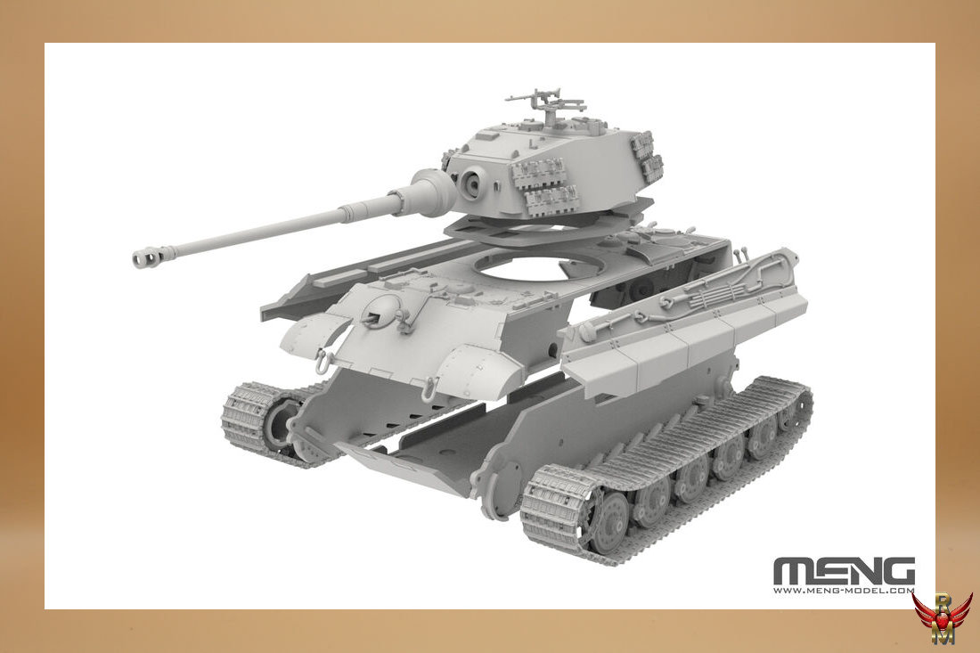 Meng 1/72 German Heavy Tank Sd.Kfz. 182 King Tiger (Henschel Turret)