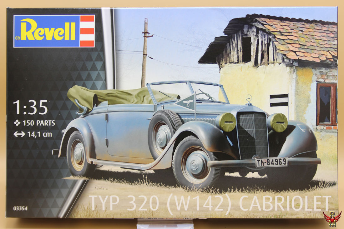 Revell 1/35 Typ 320 (W142)-Cabriolet
