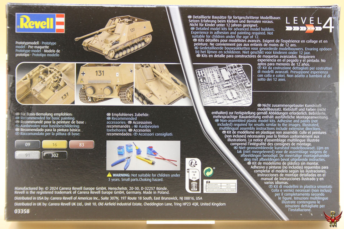 Revell 1/35 Typ 320 (W142)-Cabriolet