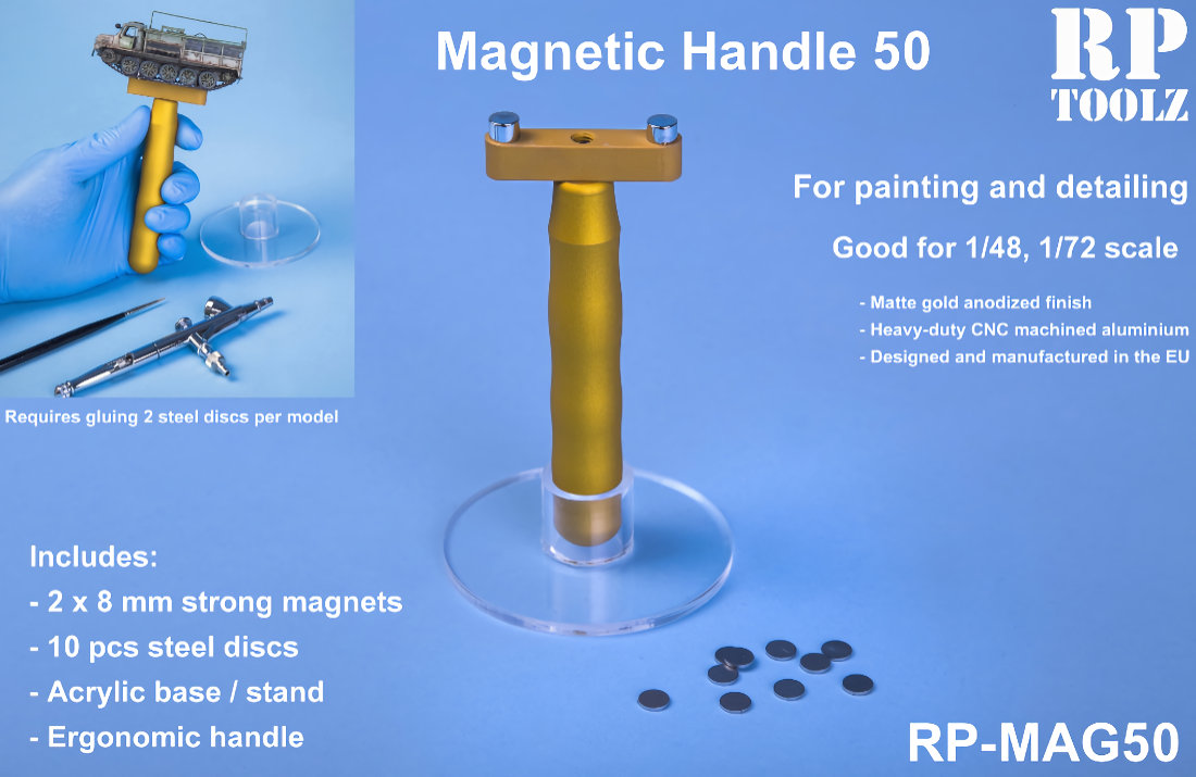 RP Toolz Magnetic handle with acrylic basement