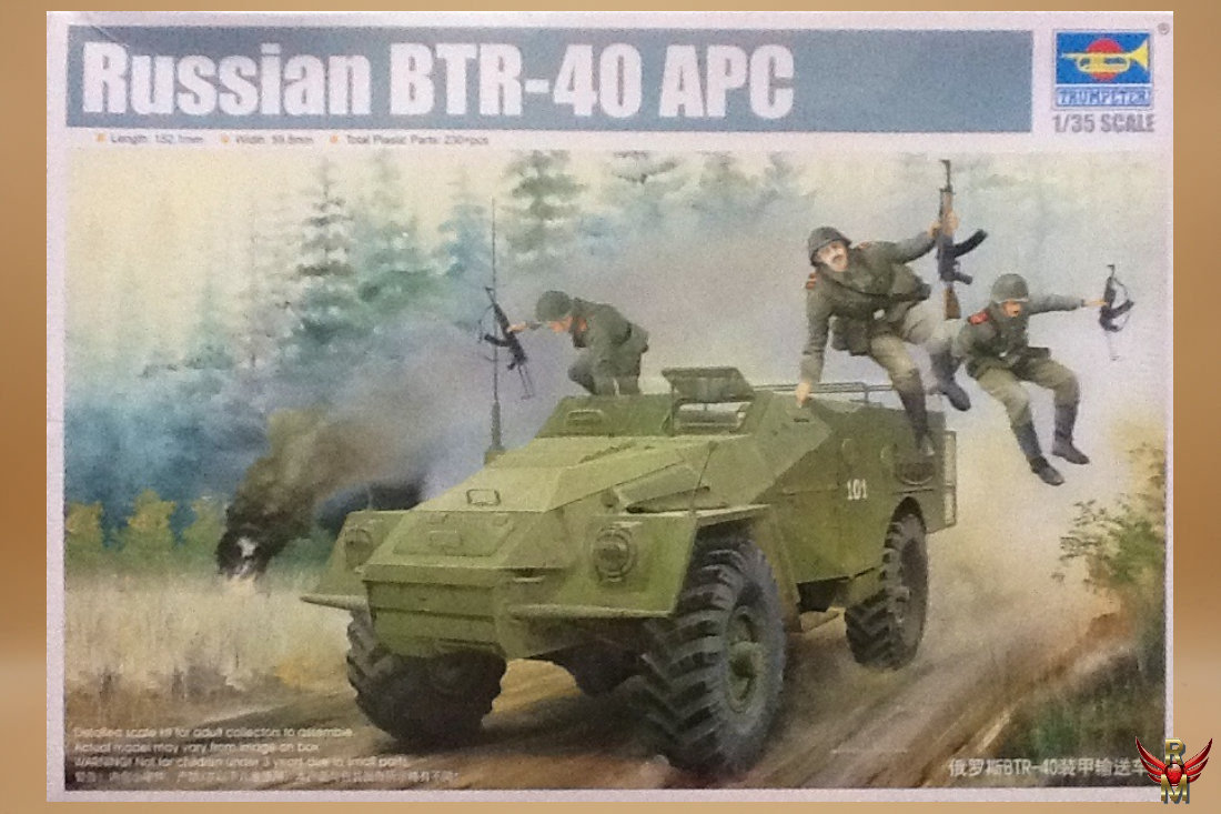 Trumpeter 1/35 Russian BTR-40 APC