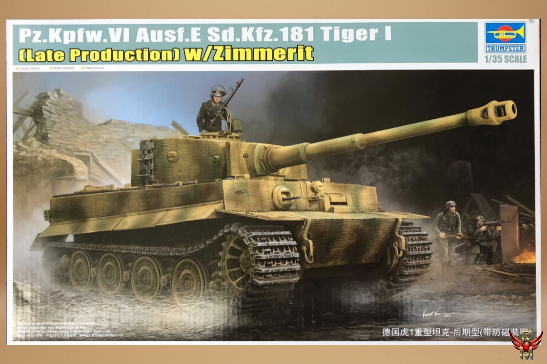 Trumpeter 1/35 Pz Kpfw VI Ausf E Sd Kfz 181 Tiger I
