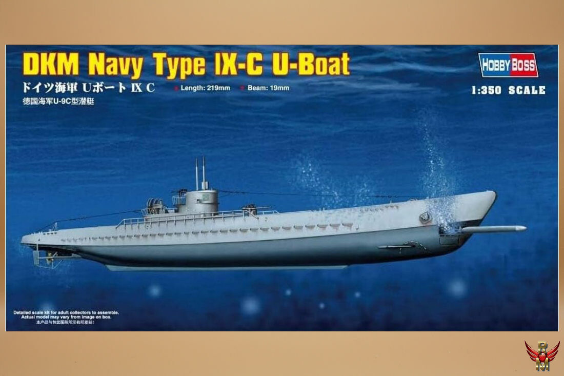HobbyBoss 1/350 DKM Navy Type IX-C U-Boat