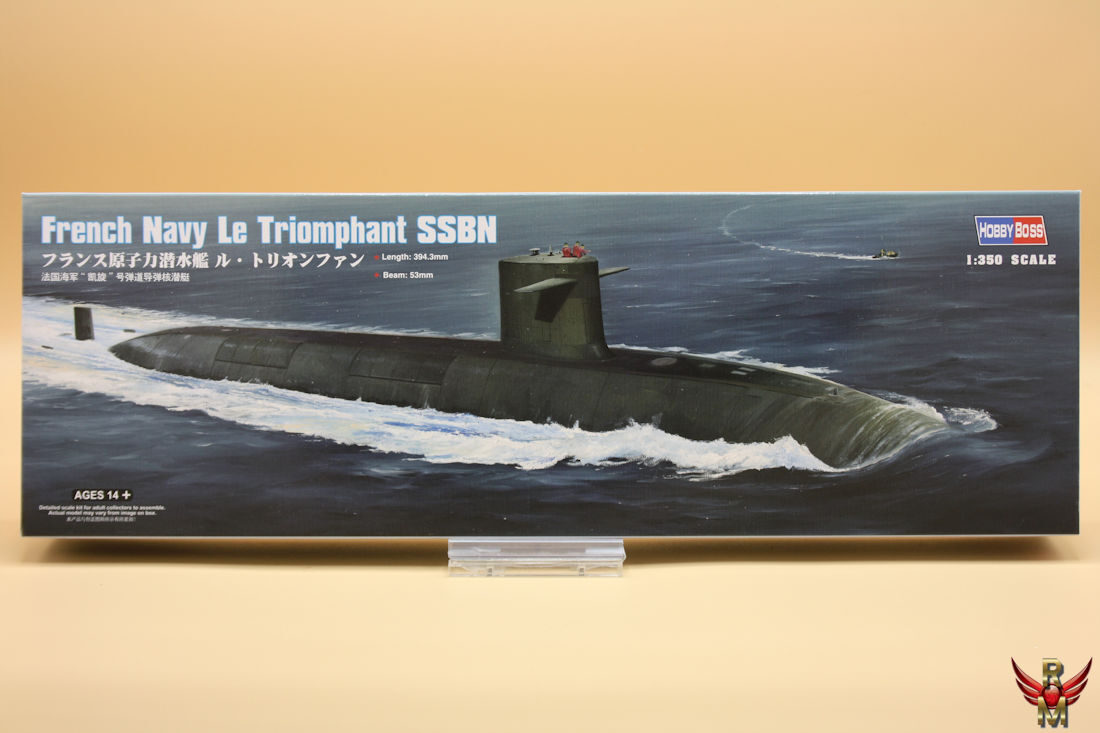 HobbyBoss 1/350 French Navy-Le Triomphant SSBN