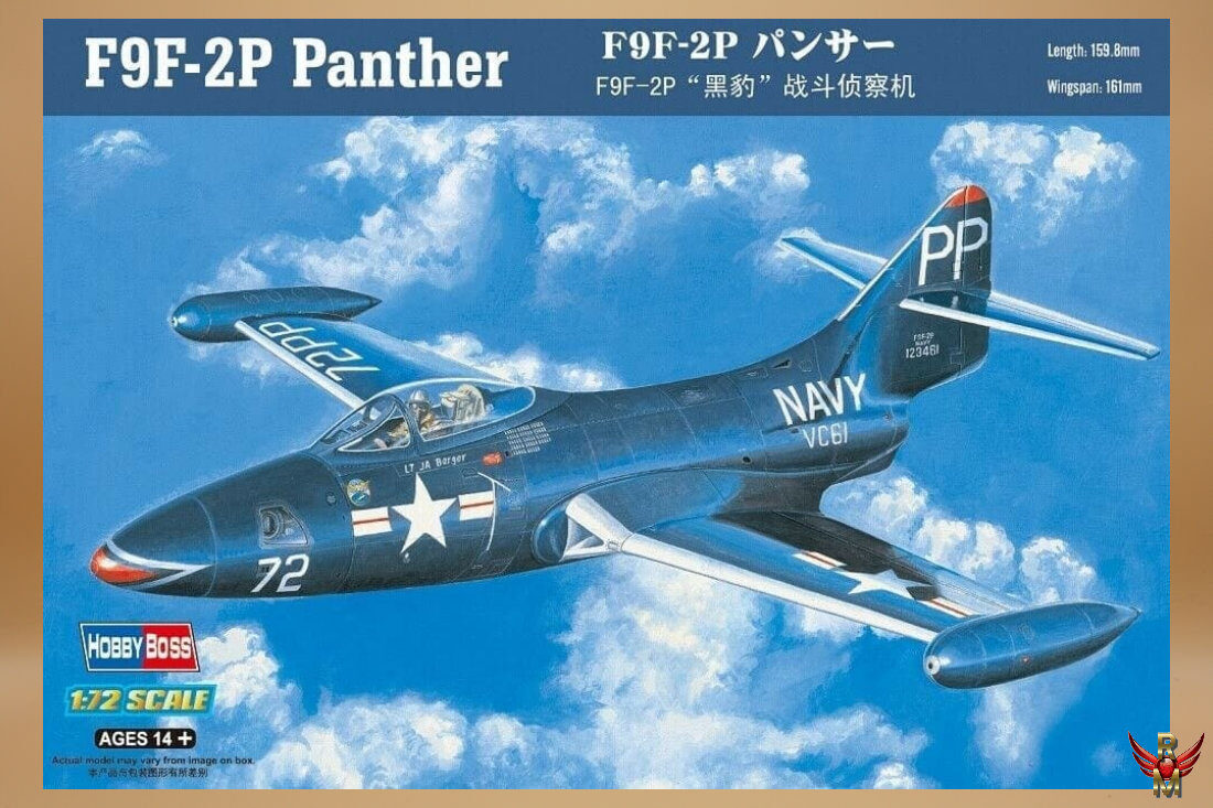 HobbyBoss 1/72 F9F-2P Panther