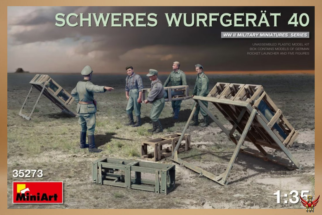 MiniArt 1/35 Schweres Wurfgerät 40