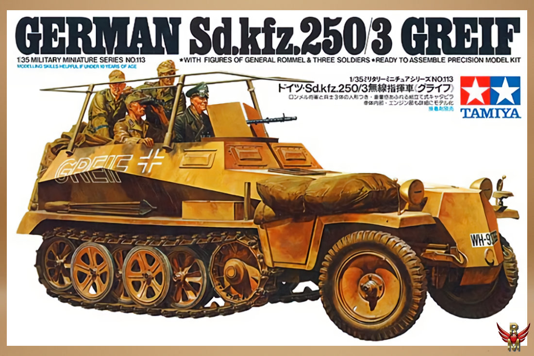 Tamiya 1/35 German Sd Kfz 250/3 Greif
