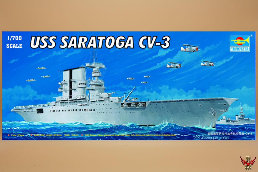 Trumpeter 1/700 USS Saratoga CV-3