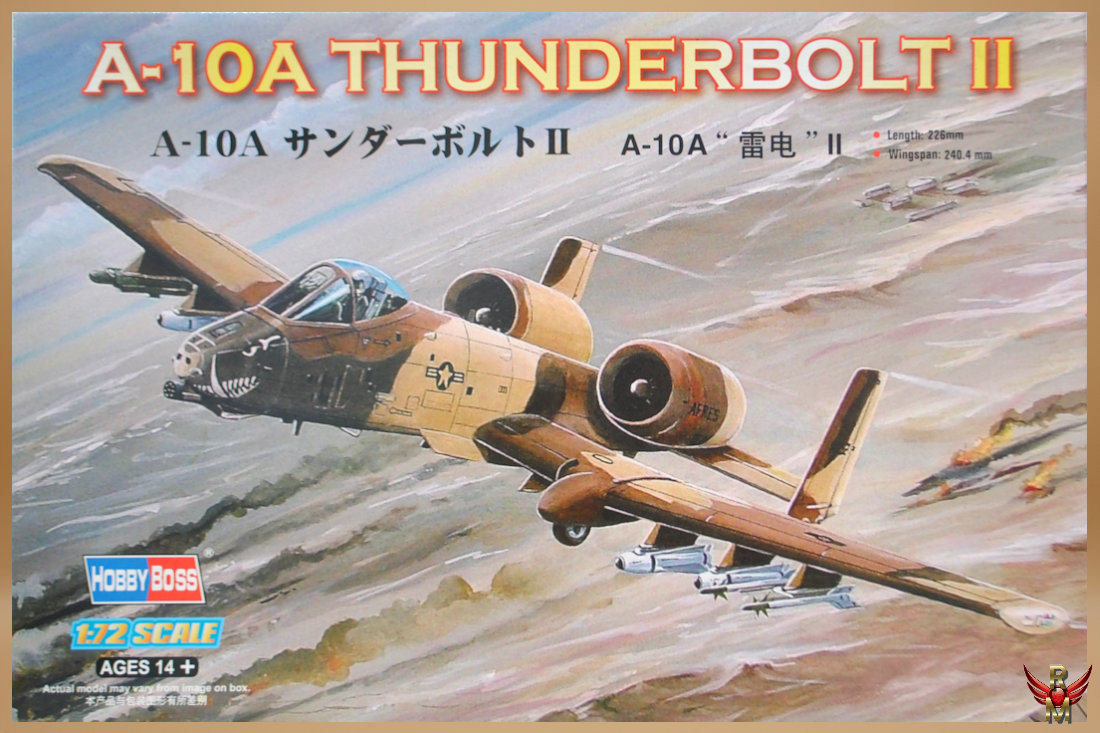 HobbyBoss 1/72 A-10A Thunderbolt II