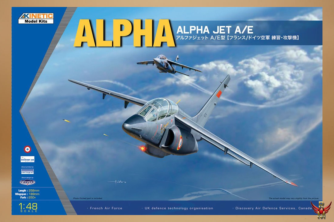 Kinetic 1/48 Alpha Jet A/E