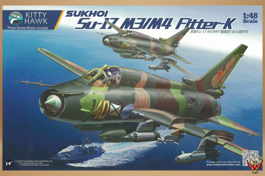 Kitty Hawk 1/48 Sukhoi Su-17 M3/M4 Fitter-K