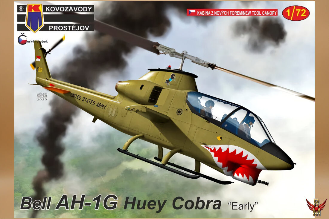 Kovozávody Prostějov 1/72 Bell AH-1G Huey Cobra Early