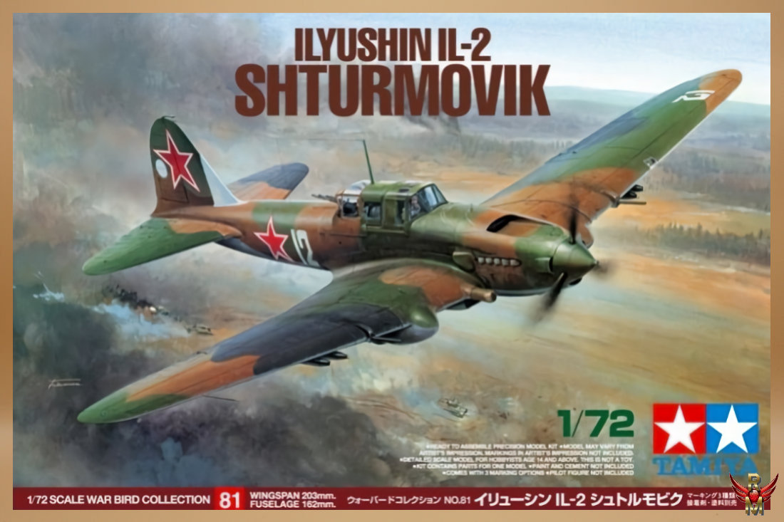 Tamiya 1/72 Ilyushin IL-2 Shturmovik
